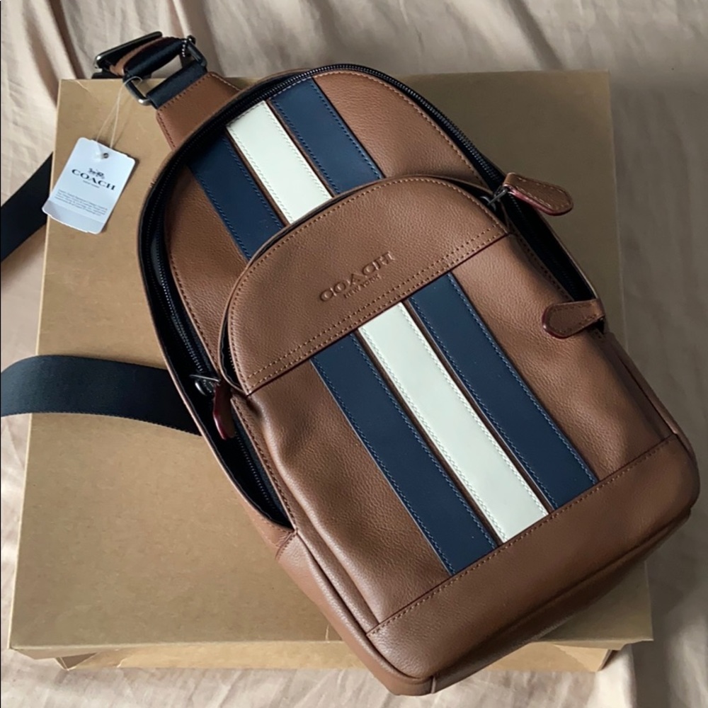Men Coach crossbody bag
